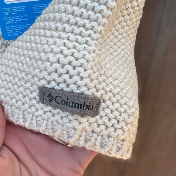 Columbia Cream Knit Beanie New with tags! - Picture 4 of 9